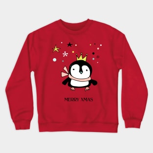 Xmas Doodle - Penguin Crewneck Sweatshirt